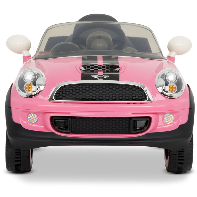 6v mini cooper on sale push car